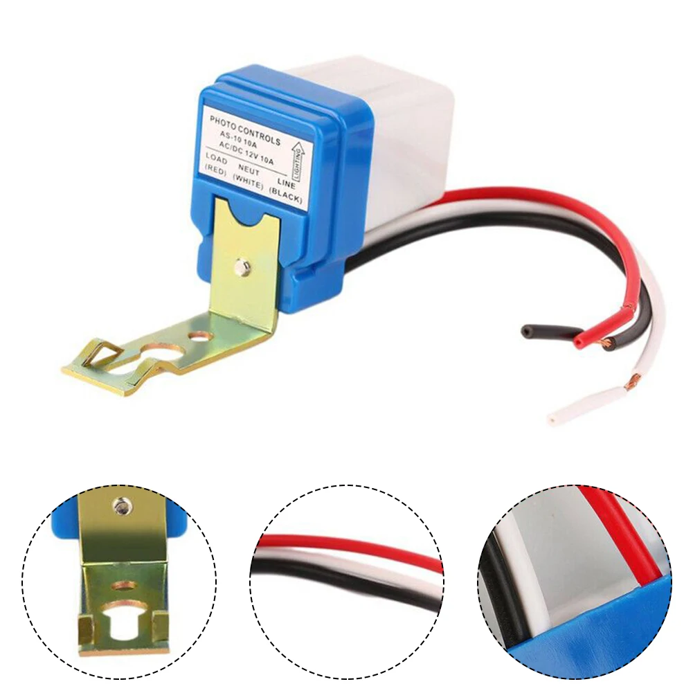 

Twilight Switch 220V Twilight Sensor Light Sensor Switch Automatic On Off Photocell Street Lamp Light Switch Controller