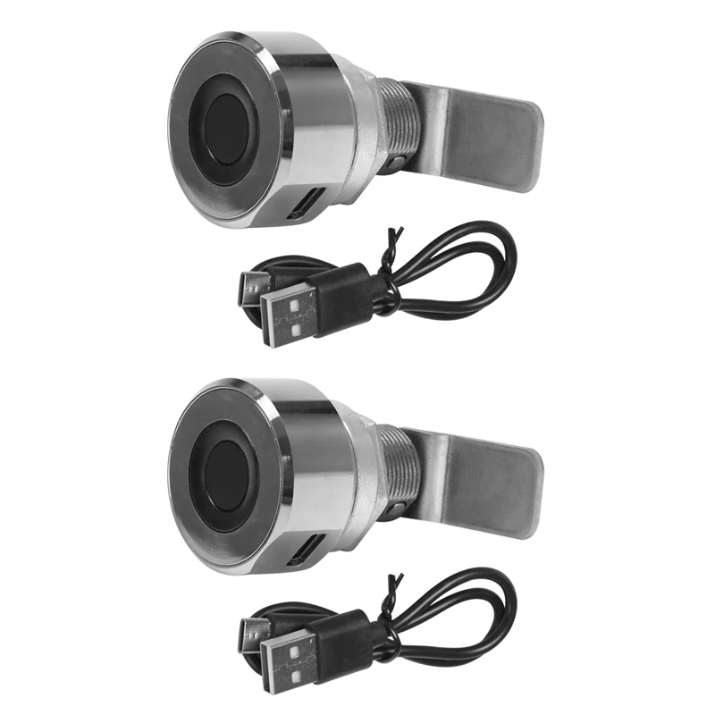 

Металлический Смарт-замок для шкафов и ящиков, со сканером отпечатков пальцев