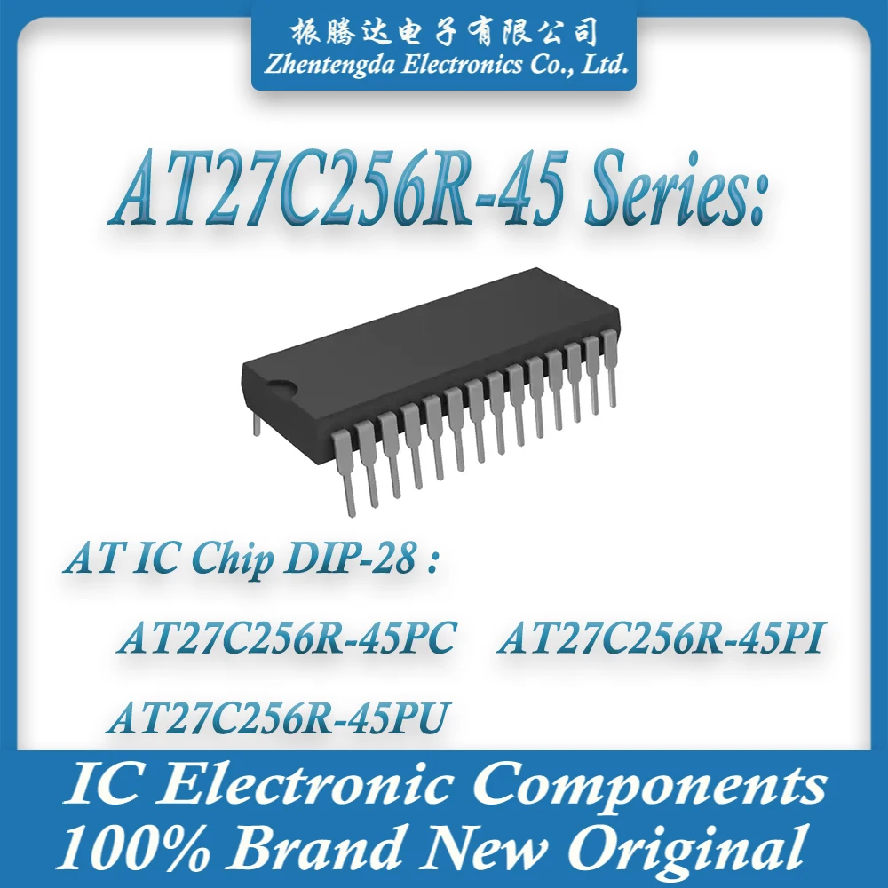 AT27 AT27C256 AT27C256R AT27C256R-45PC AT27C256R-45PI AT27C256R-45PU AT27C256R-45 AT IC DIP-28 |