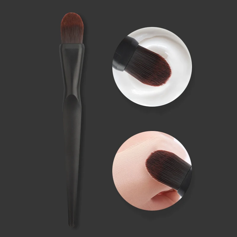 

1pcs Multifunctional Cosmetic Brush Mask Brush Foundation Brush Lip Brush Fiber Hair Cosmetics Tool Makeup Tool Accessories