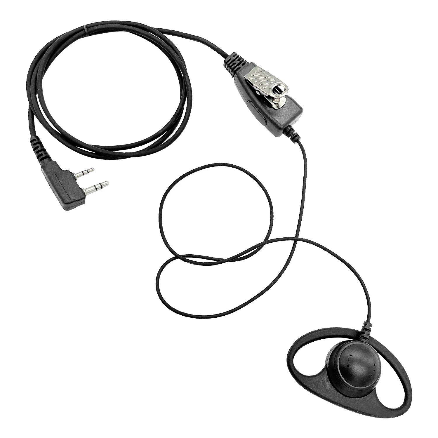 Type D headphones  walkie talkie Earpiece for BAOFENG 370/370S/378/386/388/2088/2100/2685 two way radio