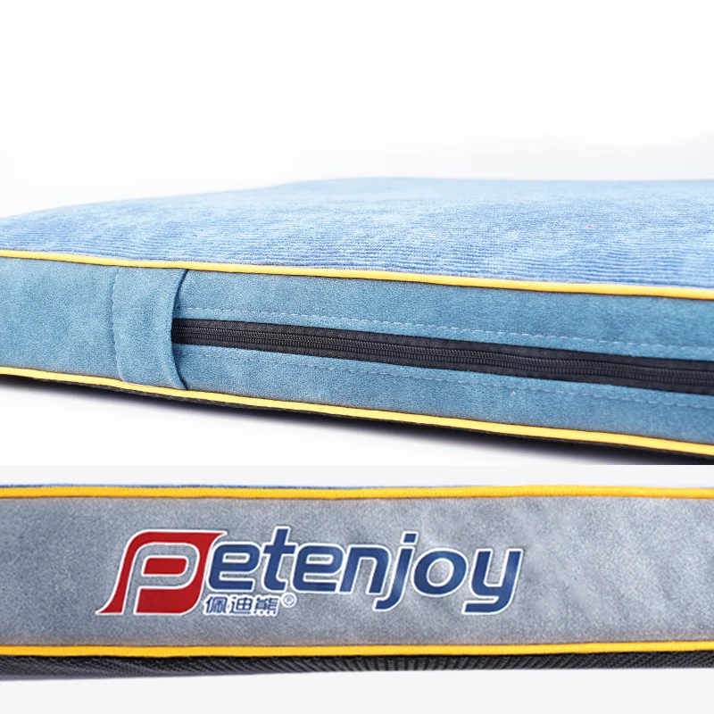 Ортопедическая кровать для собак с ручкой переноски подстилка коврик со съемным