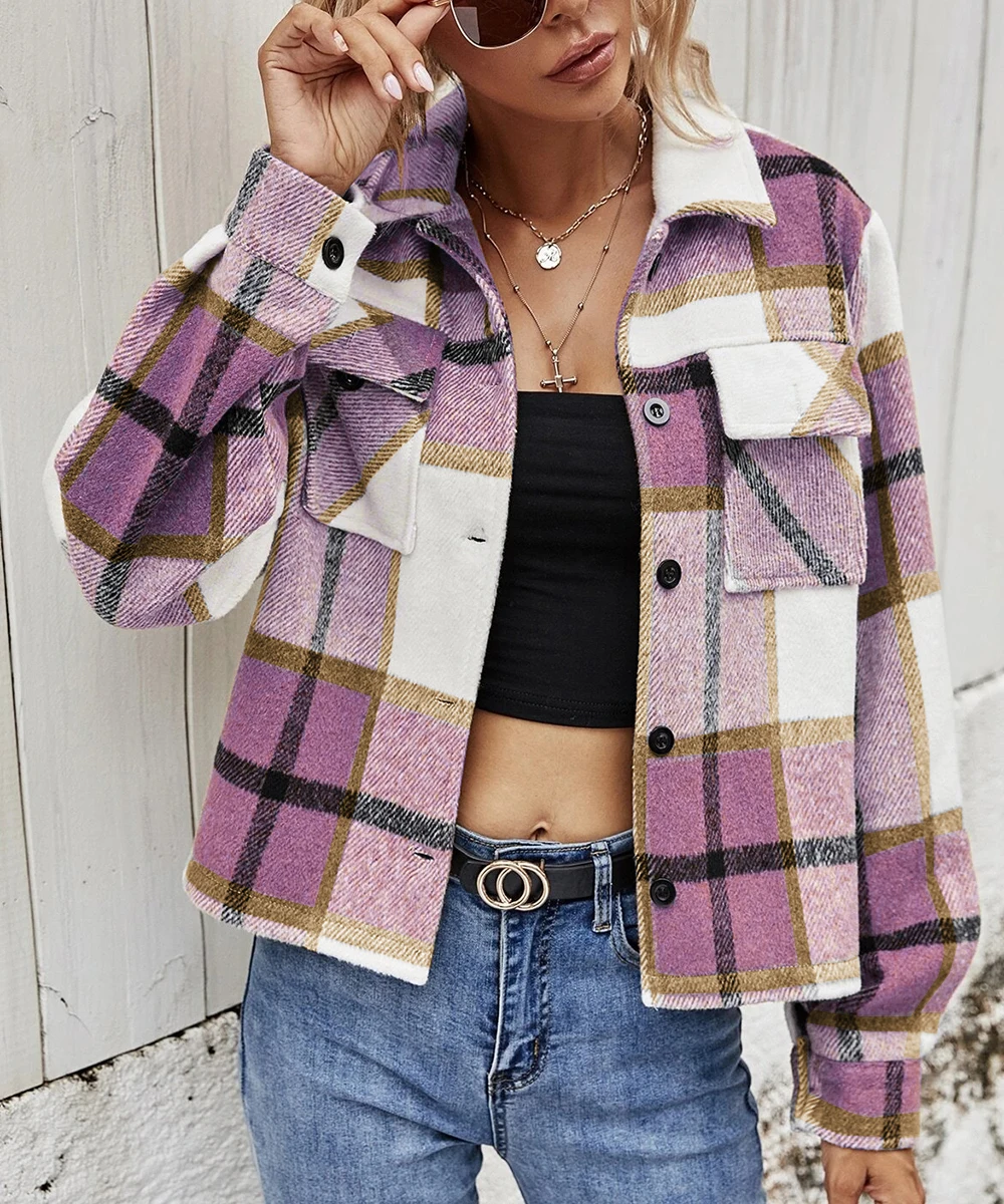 Рисунок 6 - Женская фланелевая куртка в клетку