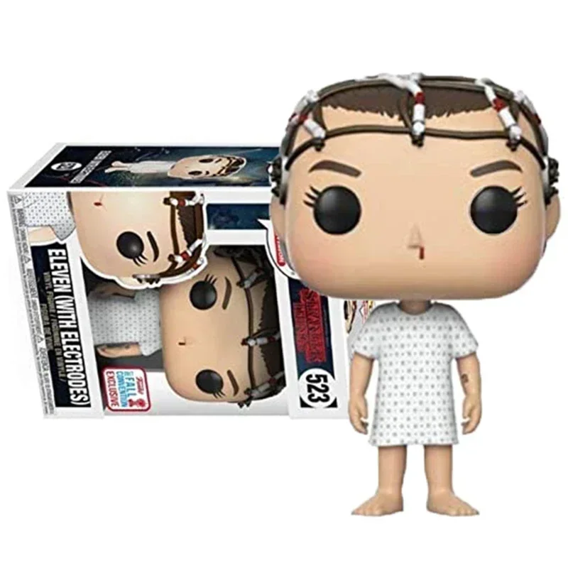 Фигурка Funko Pop Toys Одиннадцать (с электриками) # 523 POP игрушки коллекция подарков для
