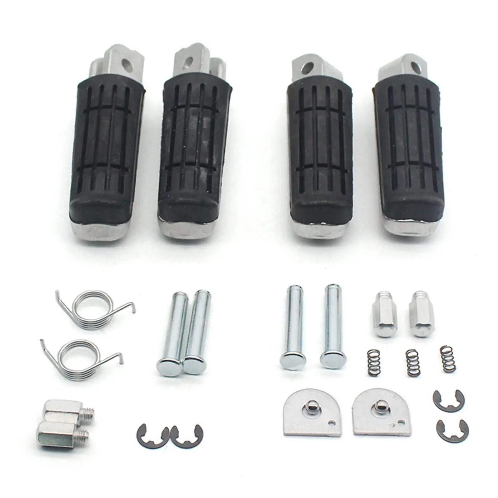 

2 Pieces Pair Motorcycle Foot Pegs Footrest Compatible with Yamaha YZF1000 R1 FZ6R FZ6 FJR1300