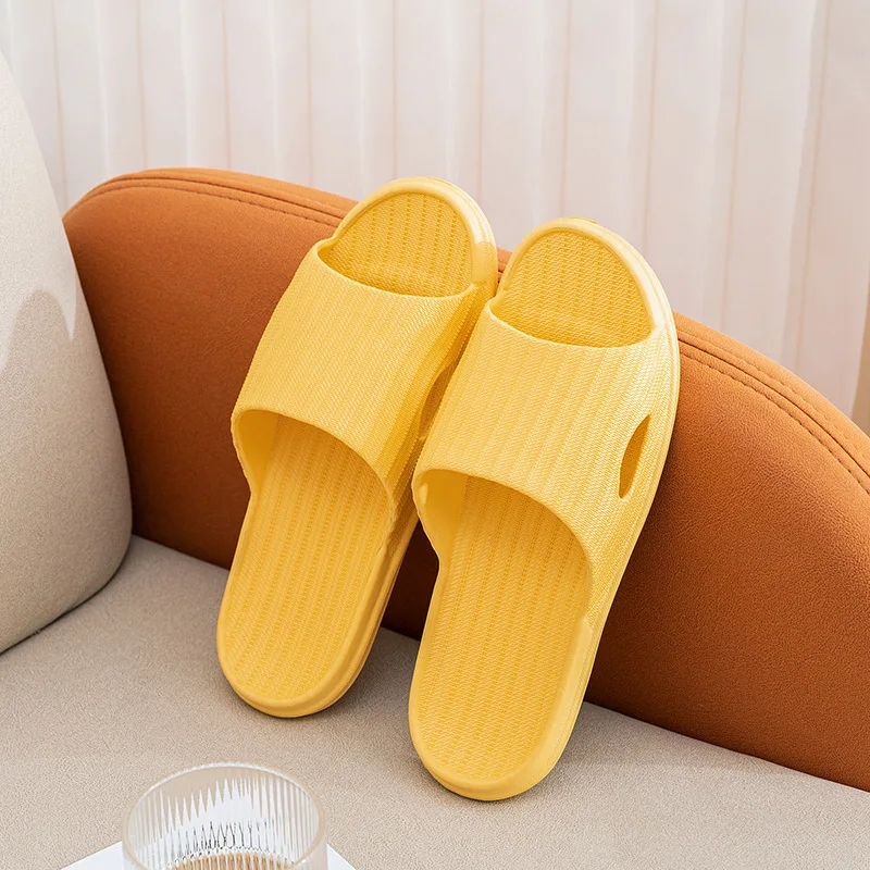 2023 Men Women New Soft  Sole Slides Summer Sandals Couples Slippers Home Non Slip Bathroom Shoe