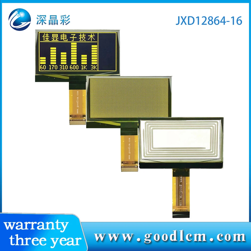 

oled 2.42 128X64 oled display i2c/8080 series/serial interface Driver: SSD1309ZC display oled 3.3V power supply yellow words