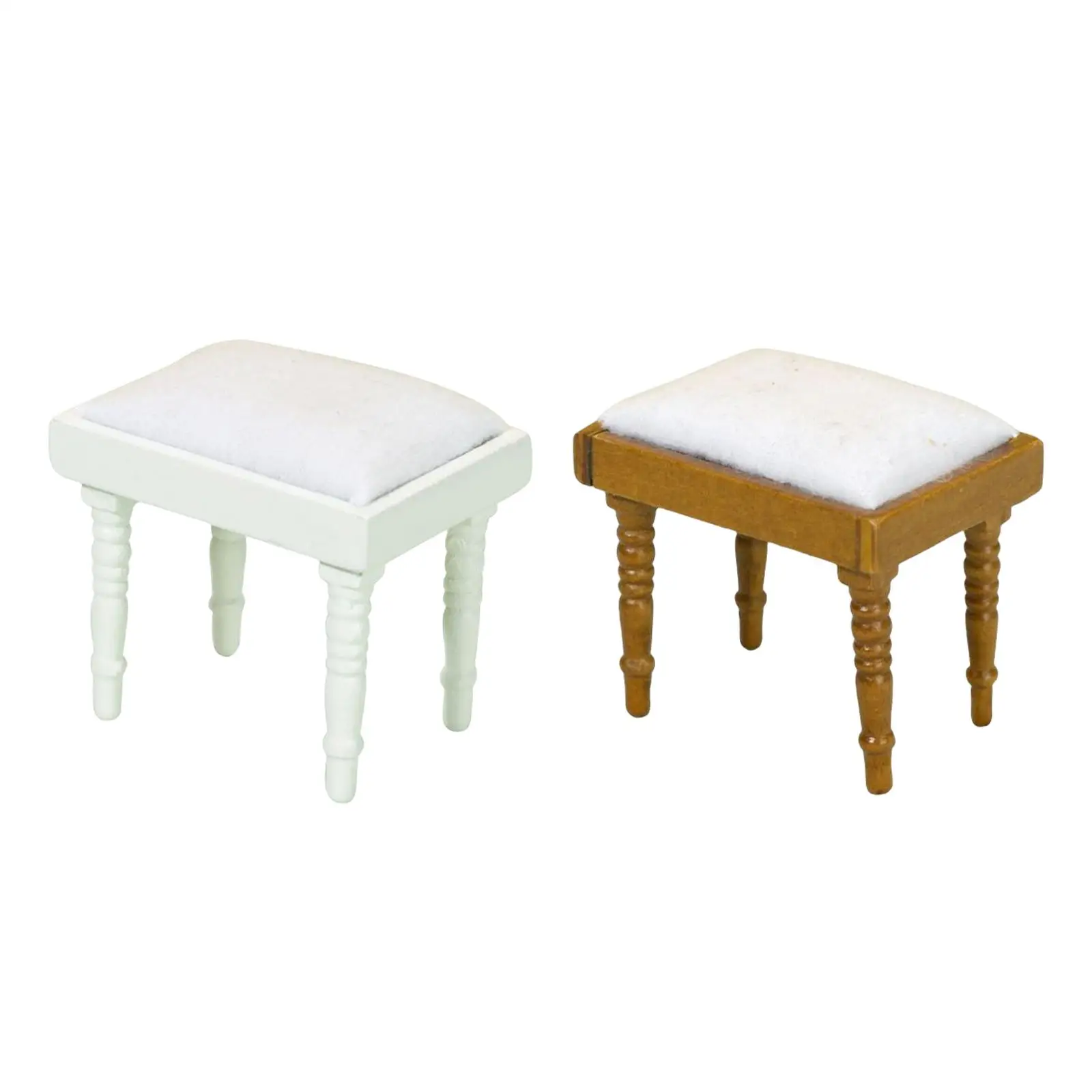 

Кукольный домик, стул, миниатюрная мебель, деревянная мини-мебель в масштабе 1:12, детская игрушка для ролевых игр, декор для рукоделия