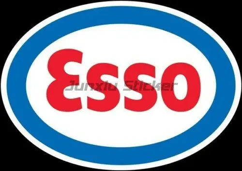 

Esso старая наклейка на автомобиль, наклейка на окно автомобиля, бампер, гоночный ноутбук, шлем, багажник, настенная виниловая наклейка