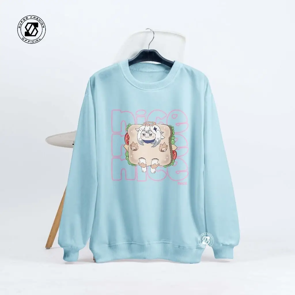 Толстовка PAIMON SANDWITCH свитер Wanita толстовка в японском стиле аниме Atasan Switer Kekinian