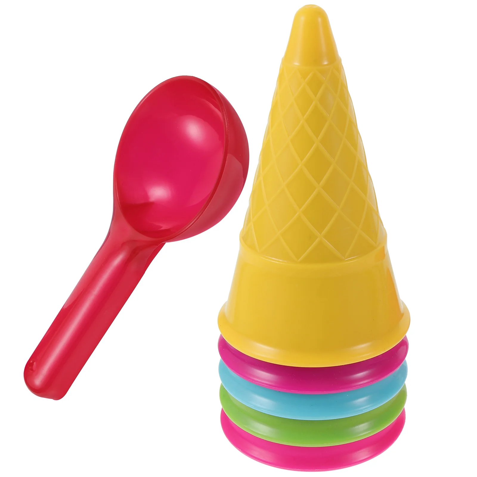 

Childern Beach Toy Kids Toys Kidcraft Playset Digging Spoon Ice Cream Cup Childrens Rollups the candy the sand