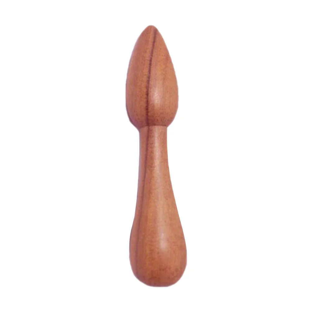 

1 pc Acupoint Cone Portable Gourd-shaped Scented Wood Body Massager for Office Home Travel