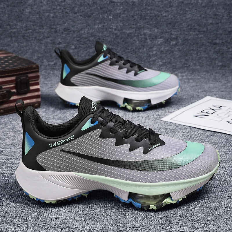 Brand Men Running Shoes Women Air Cushion Jogging Shoes Design Sneakers Men Mesh Breathable Sports Shoes Athletic Training Shoes