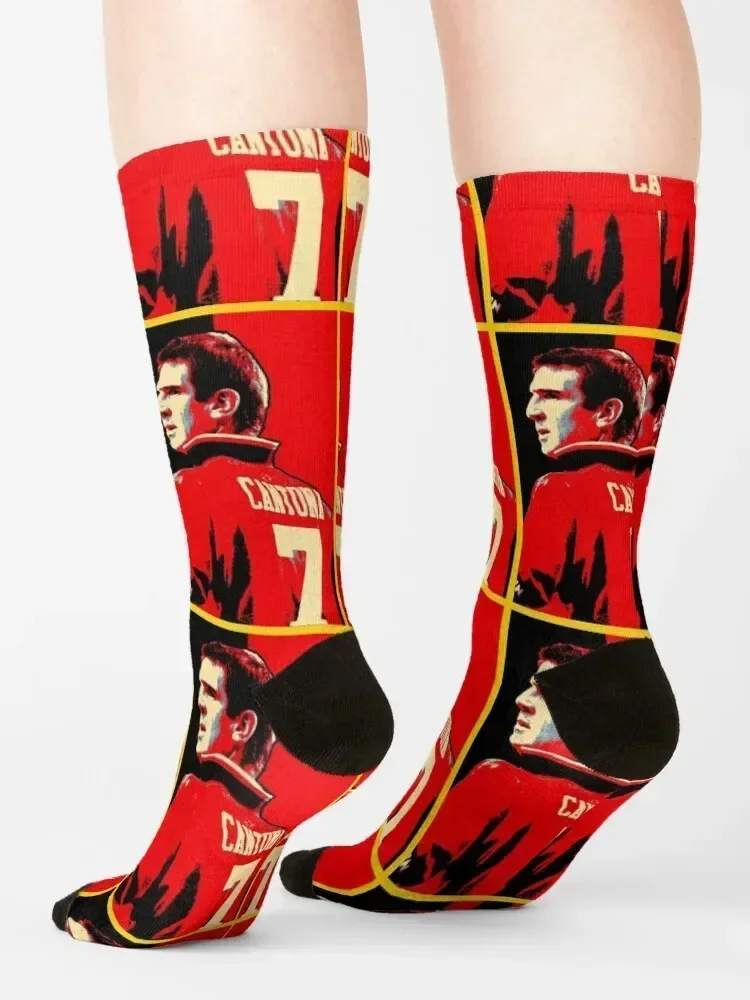Носки Eric Cantona Artwork каваи мужские походные носки в стиле хип-хоп женские и