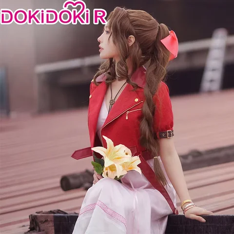 Aerith DokiDoki-R женский косплей костюм