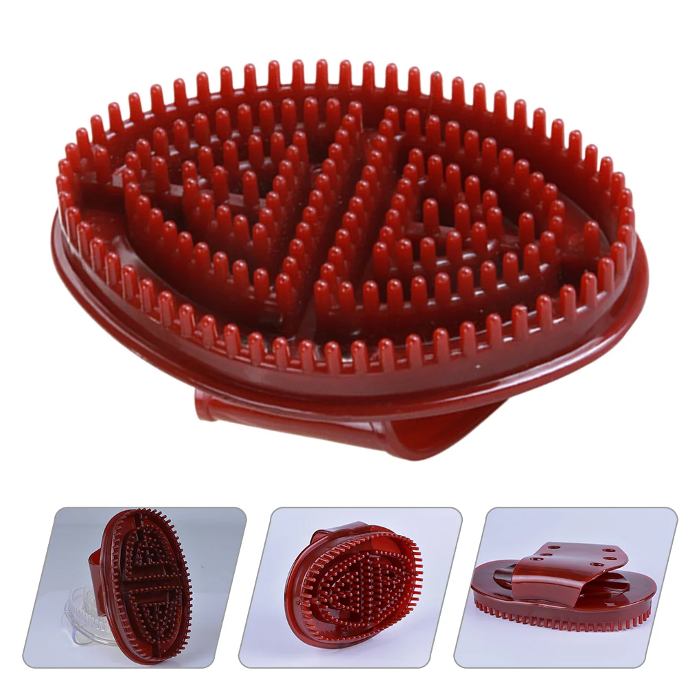 

Brush Scalpmassage Head Silicone Hair Scrubber Shampoo Shower Bath Cleansing Stimulating Rubber Skin Portableexfoliator Baby