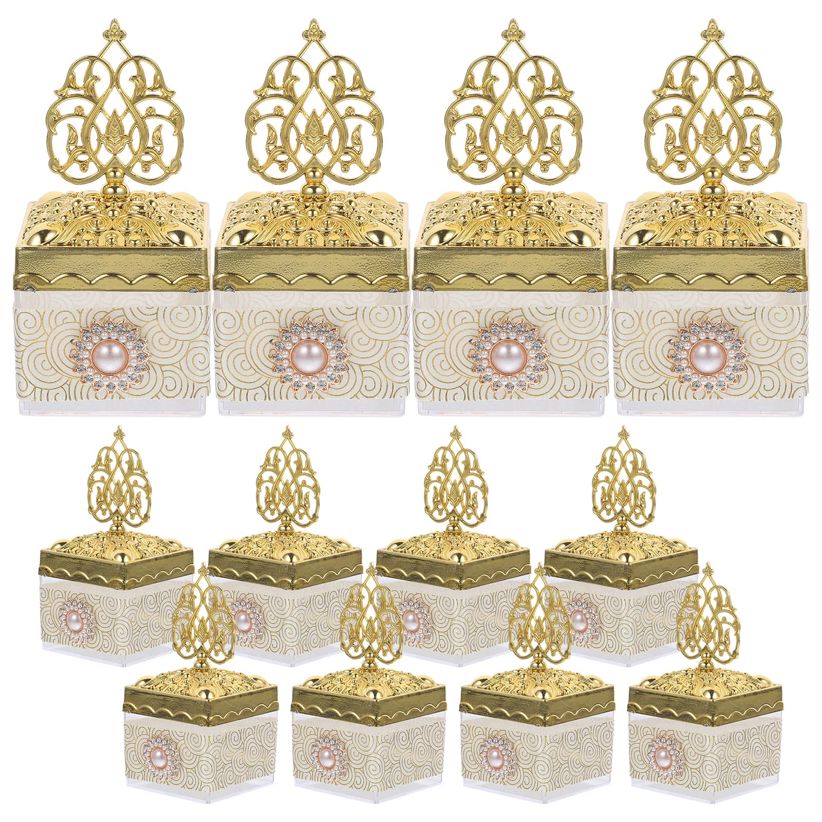 

Wedding Decorative Candy Boxes Baby Shower Containers Holders Wedding Candy Baby Full Moon Accessories Storage Candy Box