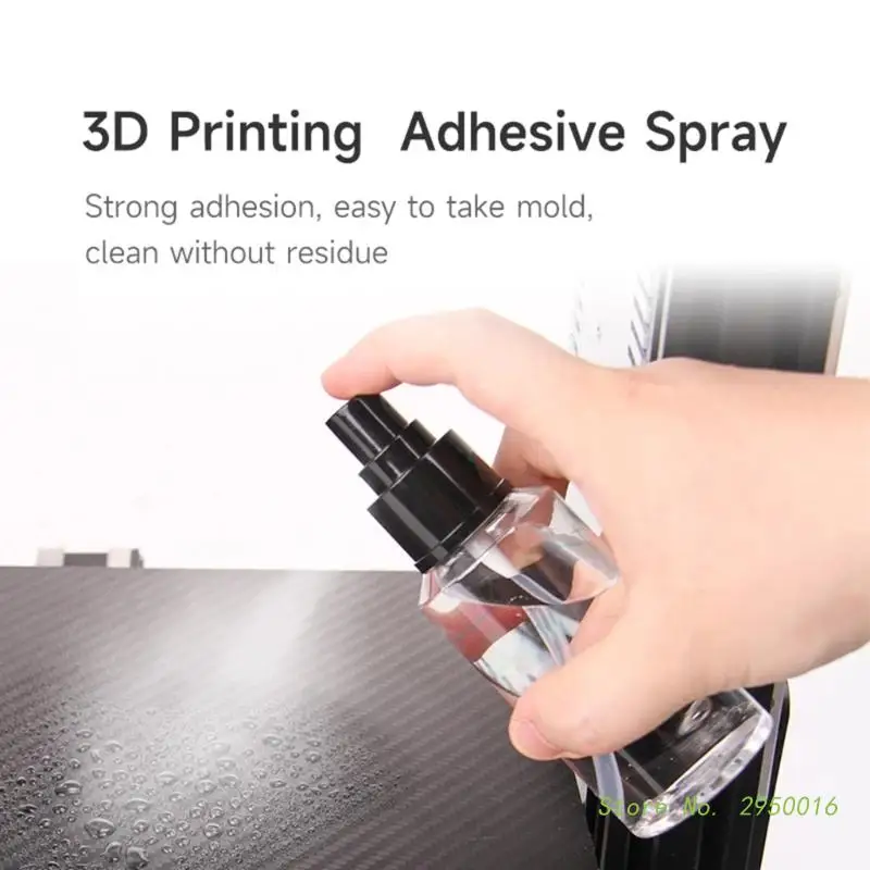 

100ml Adhesive Spray Anti Warping Glue Universal for 3D Printing ABS PLA+ PETG Materials Printer Spare Accessory Part