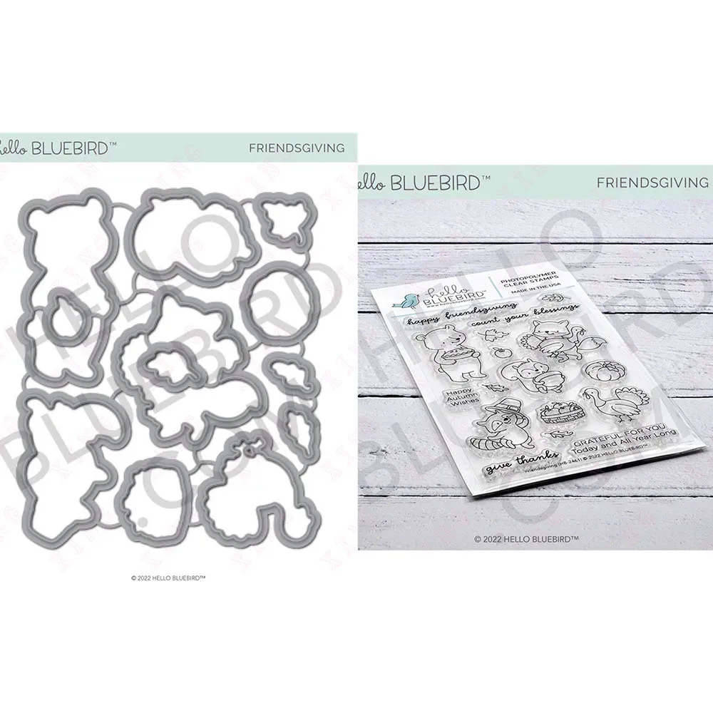 

2022 Christmas Arrival Metal Cutting Dies Stamps Set Diy Scrapbook Album Craft Decoration Embossing Template Friendsgiving Molds