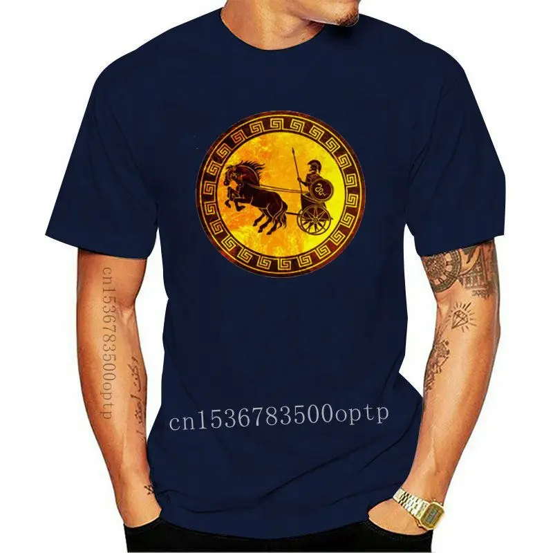 Greek T-Shirt Greco Roman Gladiator Spartacus 300 Conan War Athena Taygetos New Summer O Neck Tops Tee Shirt