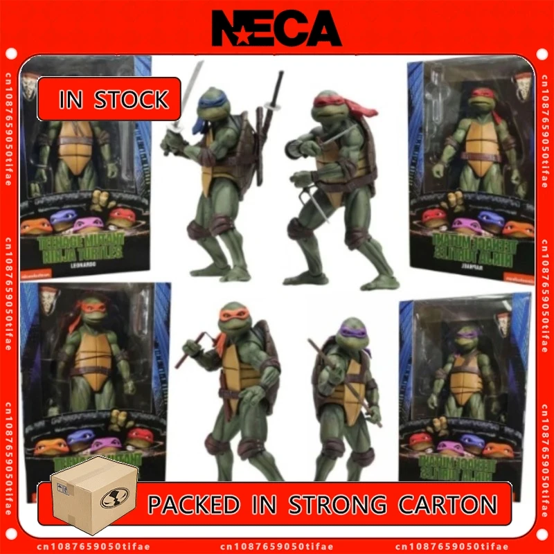 NECA Toys Черепашки Ниндзя TMNT 7′′ масштабные фигурки аниме оригинальные наборы