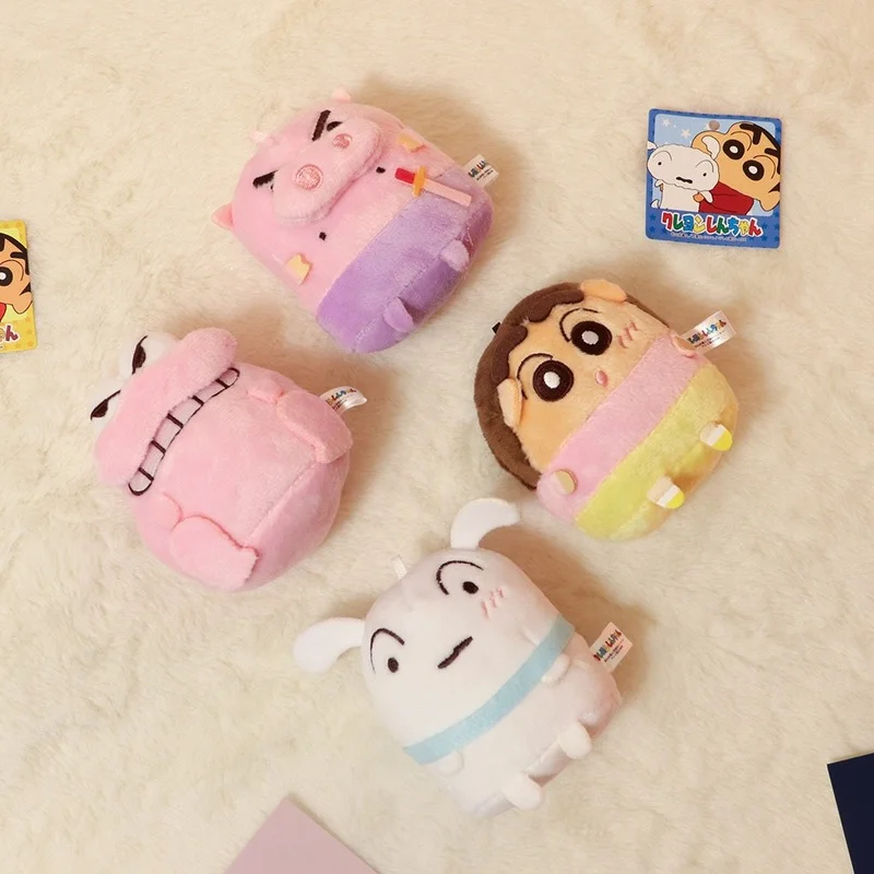 

8 см Мультяшные плюшевые куклы, игрушки, модные японские аниме фигурки Crayon Shin-Chan noхара Himawari, подарок на день рождения, игрушки для взрослых и ...