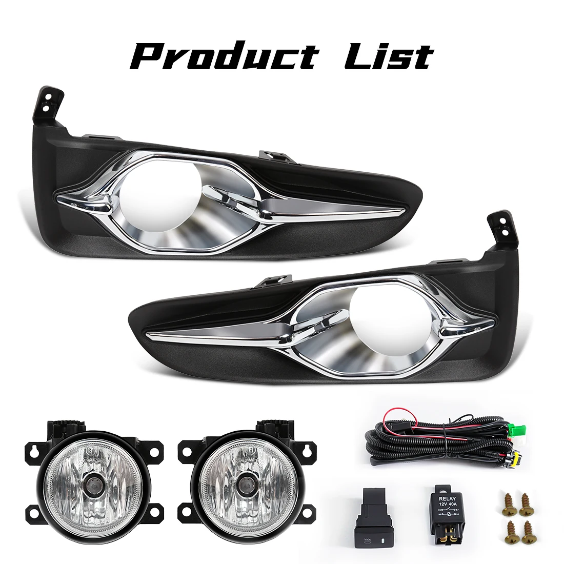 

2 шт. противотуманные фары для 2017 2018 Honda Fit Jazz Shuttle галогенный передний бампер автомобиля дневные ходовые огни DRL автомобильные аксессуары