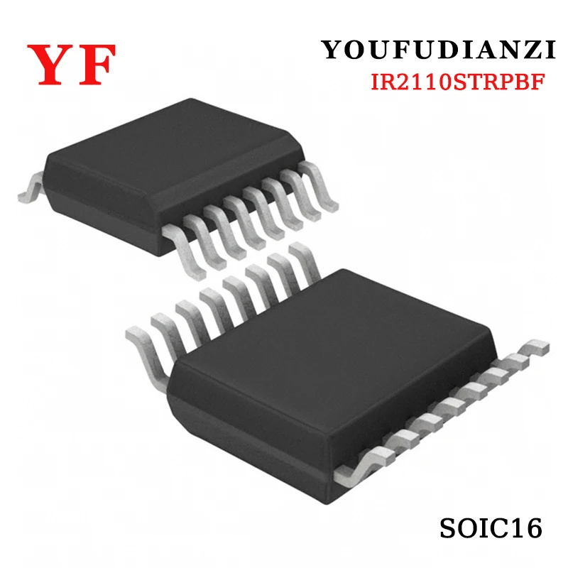 

10pcs/lot New and original IR2110STRPBF SOIC-16 500V High side and low side gate driver IC chips