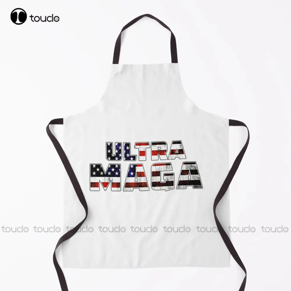

Ultra Maga Republican America Apron Proud To Be Ultra Maga Garden Kitchen Household Cleaning Custom Apron Custom Cooking Aprons