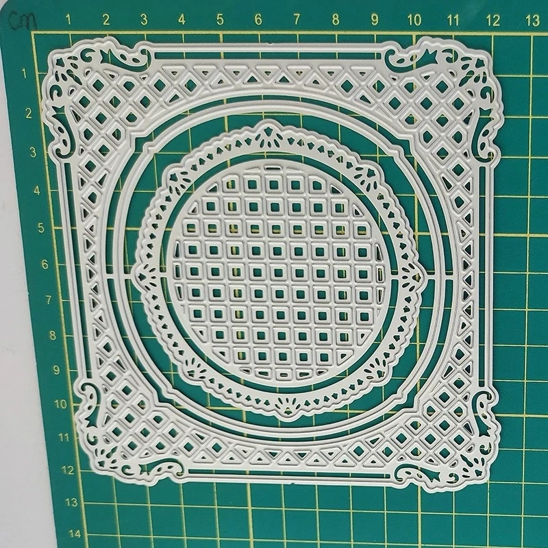 

Lace Frame Metal Cutting Dies Stencil DIY Scrapbooking Album Paper Card Embossing Template Cards Decorative Crafts Embossing Die
