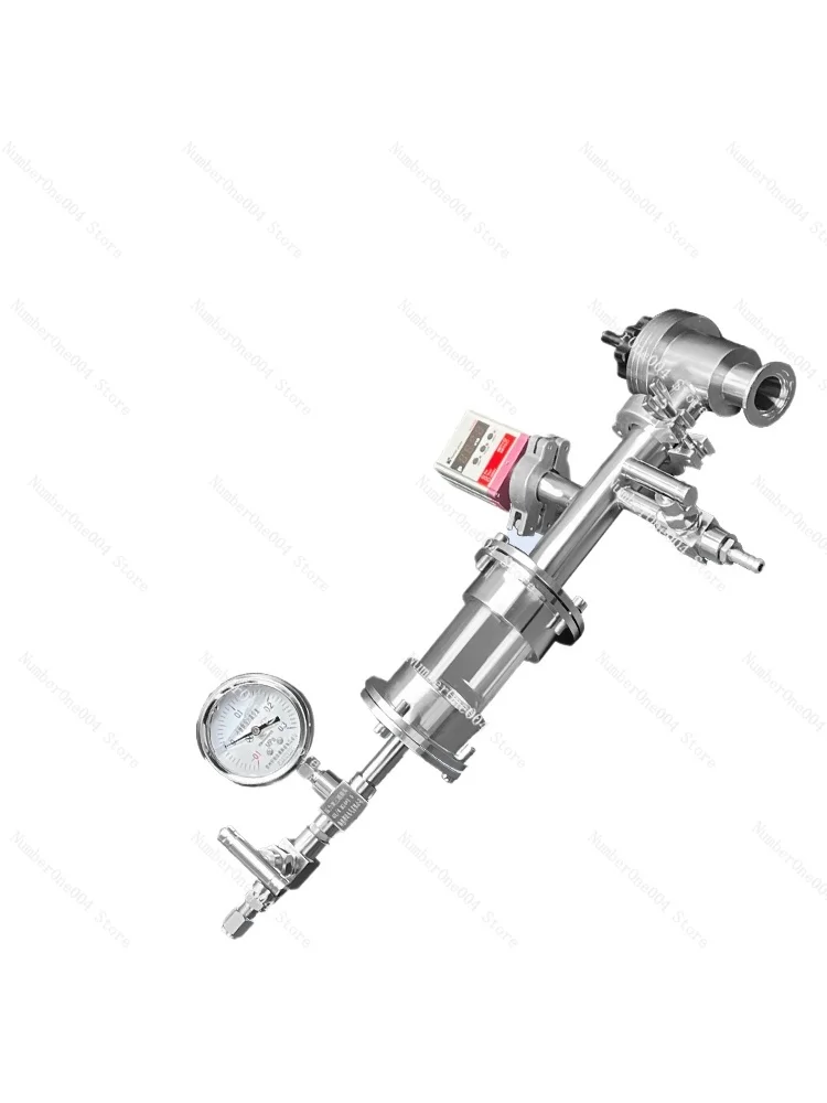 Подходит для трубчатой печи кварцевая трубка корундовая фланец с быстрой