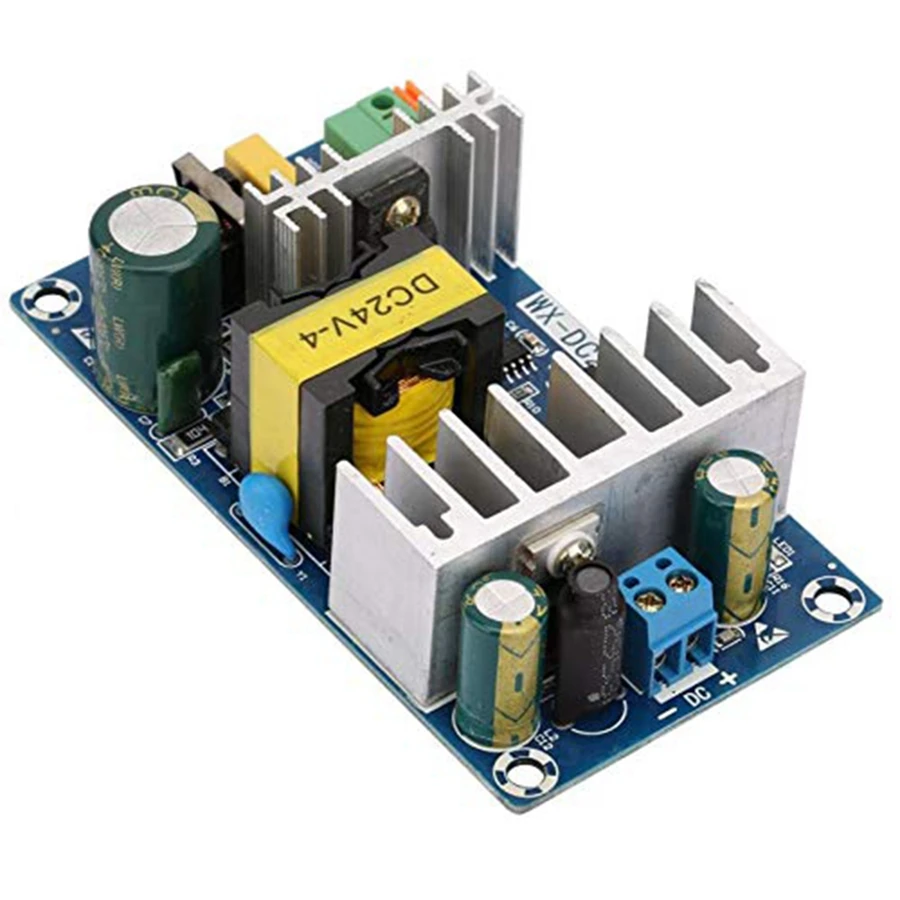 Фото Модуль импульсного источника питания (A96Z) AC 110V/220V в DC 24V 6A, плата управления, распределитель, 60 Гц -DC2412 №3