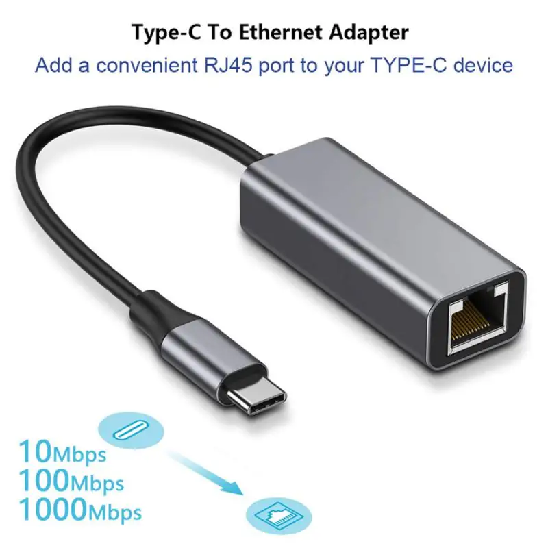 

Адаптер 10/100 Мбит/с для MacBook Pro Samsung Galaxy Android PC Type C