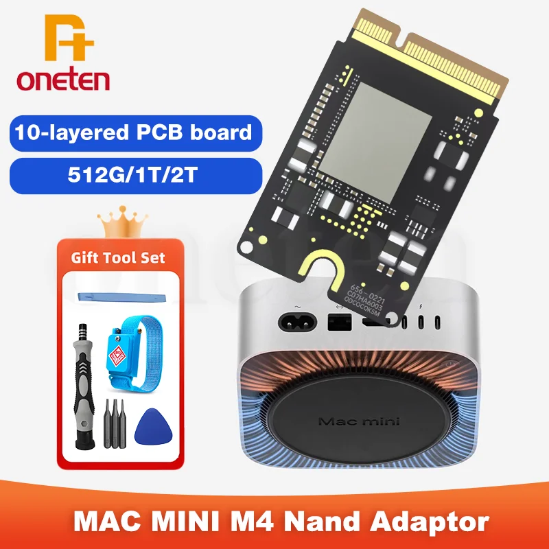 НОВЫЙ M4 Mac Mini SSD 2TB 1TB 512G Внутренний твердотельный жесткий ...