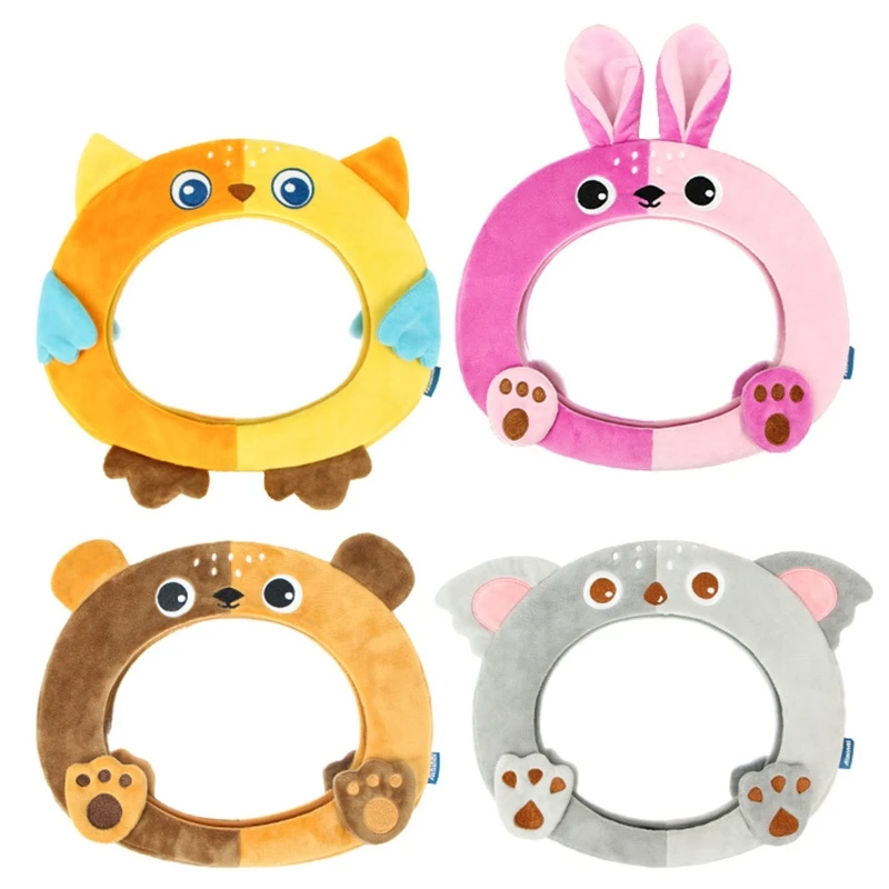 

Cute Baby Rear Facing Mirrors Adjustable Car Baby Mirror Safety Car Back Seat View Mirror for Kids Child Toddler G2AE