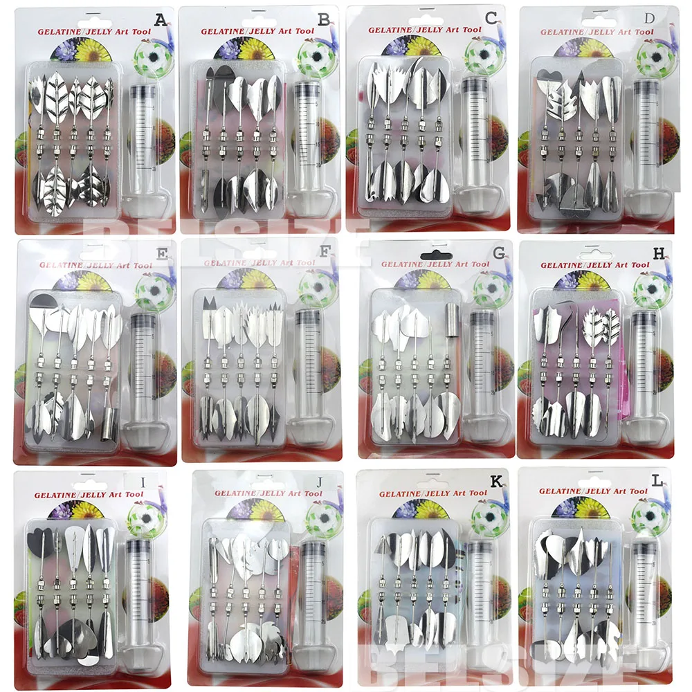 Желейное желе желейные инструменты 3D цветы художественные для украшения тортов