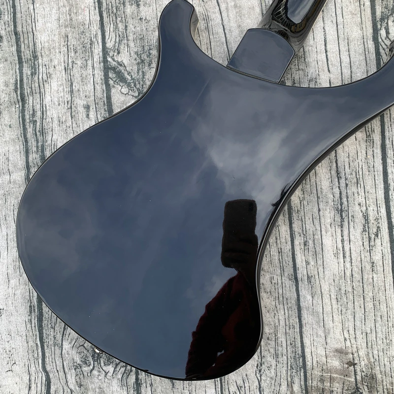 Rickenbacker 4003 бас-гитара черный цвет хромированная фурнитура высокое качество