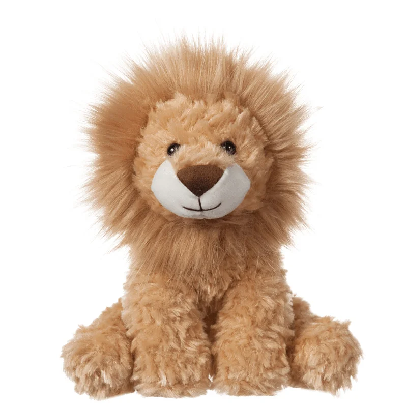 

21cm Kawaii Spray Flower Little Lion Plush Toy Soft Stuffed Animal Lovely Children's Birthday Gift Cloth Doll