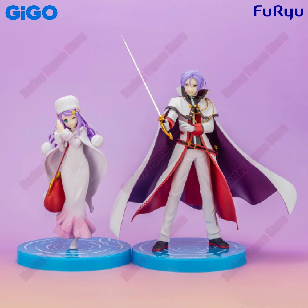 Фото Оригинальная упаковка в наличии: FuRyu GiGO Limited Re:Zero Аниме-фигурки Аня и Юлиус (Анна и Юлиус) — коллекционная модель, подарок №2