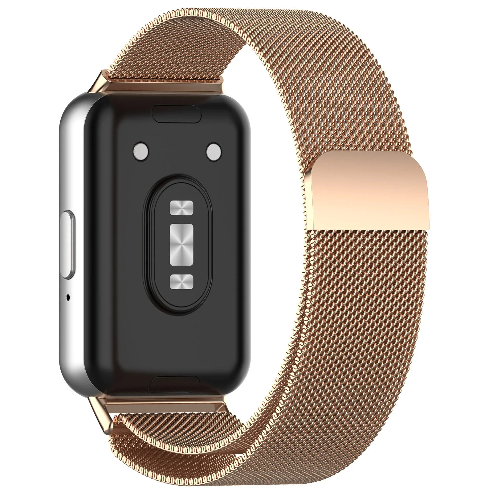 Фото Миланский ремешок с магнитной петлей для Samsung Galaxy Fit 3, металлический браслет, браслет для Samsung Galaxy Fit 3, аксессуары Correa №4