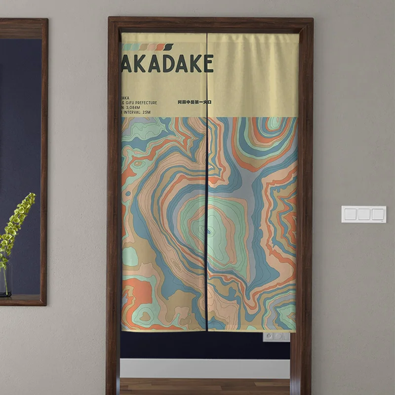 Скандинавская штора для перегородки