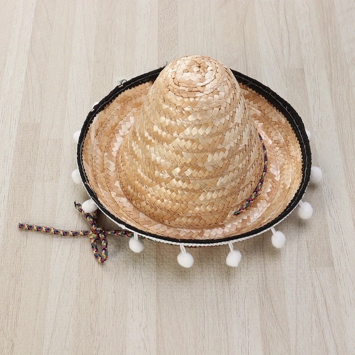 

Hat Straw Mexican Hawaiian Party Supplies Wide Dressingcap Palm Leaf Cosplay Pro Sombrero