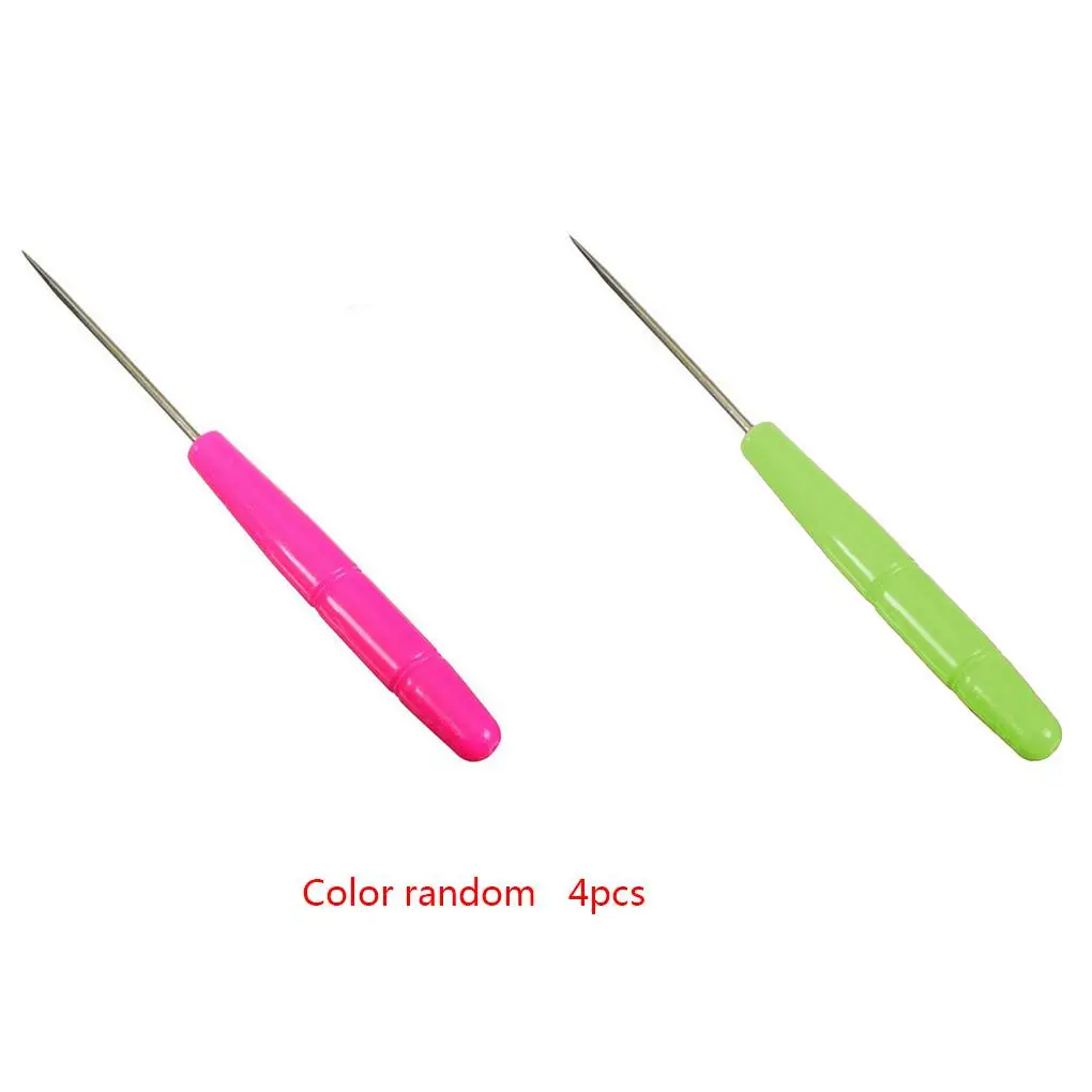 

4pcs Color Random SStainless Steel Biscuit Pin Biscuit Frosting Needle Baking Pastry Tool Accessories