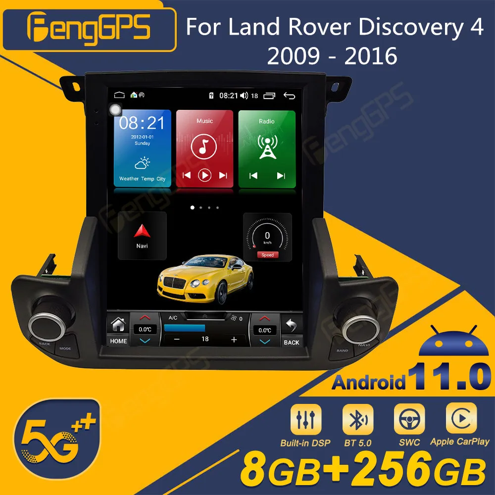 

For Land Rover Discovery 4 2009 - 2016 Android Car Radio Tesla Screen 2Din Stereo Receiver Autoradio Multimedia Player GPS Navi