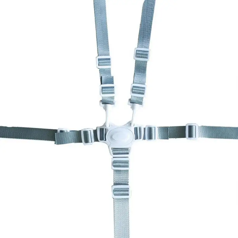 

Baby 5 Point Harness Safe Belt Adjustable Seat Belts For Stroller High Chair Pram Children Kid Pushchair High Chair Straps