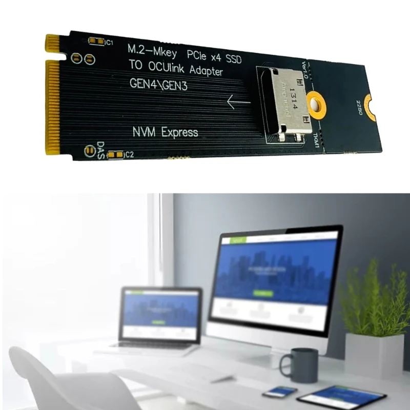 Карта PCIe to U.2 OCUlink SFF-8612 для 2 5-дюймового адаптера NVME (SFF 8639) SSD NGFF Прямая поставка