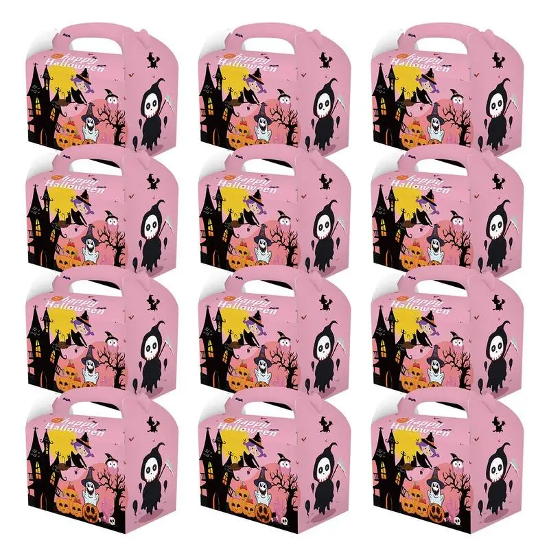 

Halloween Ghost Sweeties Snack Bags Halloween Treat Bags, Gift Boxes, Party Favor Supplies Halloween Goodies Bag For Kids