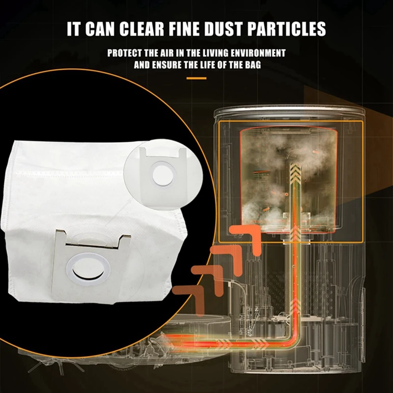 16 шт. запасные части для мешка пыли Xiaomi Roidmi Robot Sweeping EVE Plus пополнение пылесоса