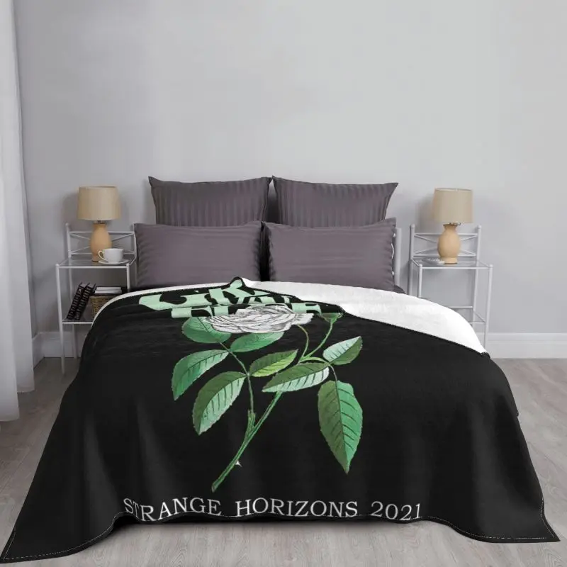 Одеяло Greta Van Fleet странные горизонты Tour 2021 01 зимнее покрывало на диван