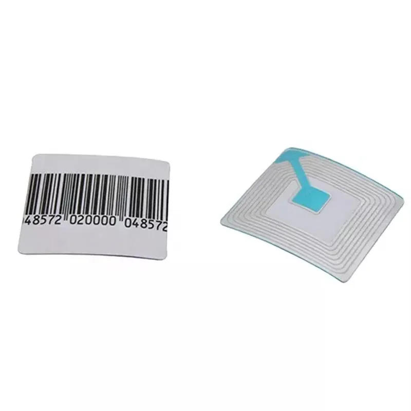 Enlarge 30*30mm Hot selling high quality Clothing Anti-theft label RF sticker EAS soft label barcode anti-theft RF sticker